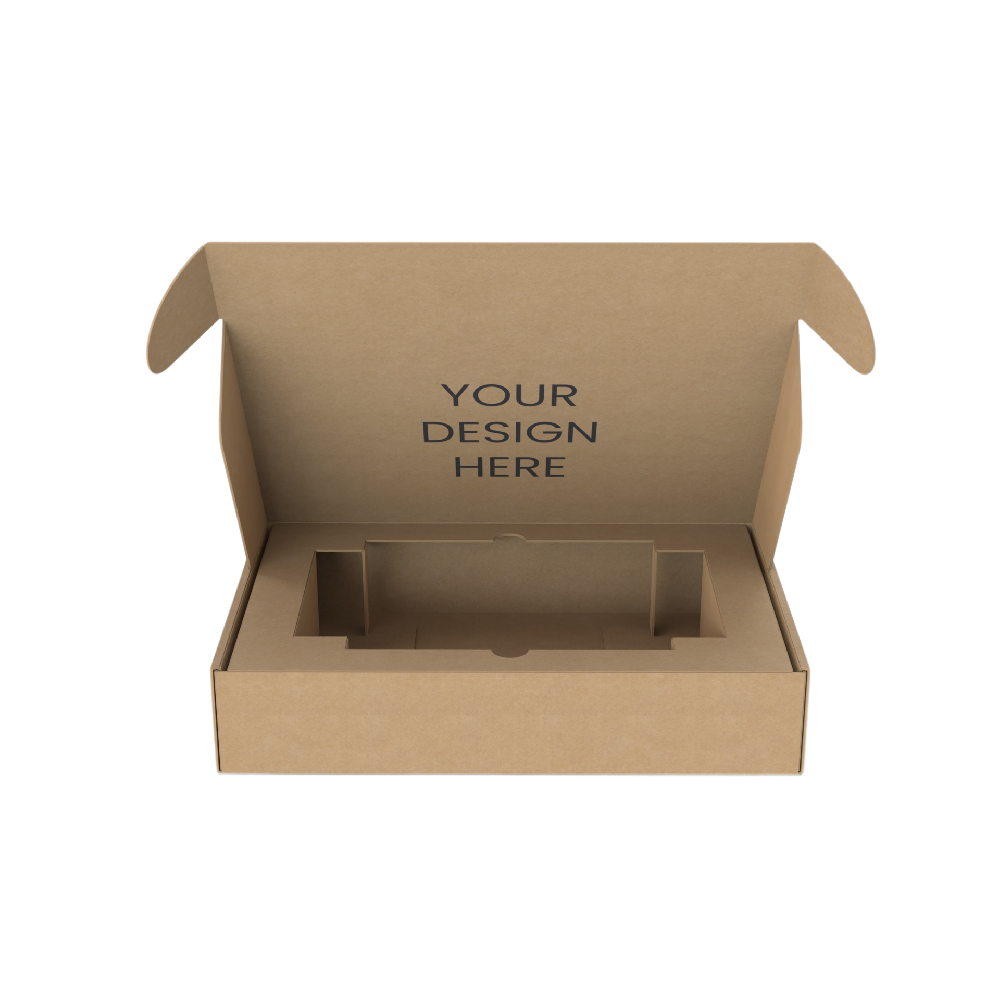 玩球网页版-玩球（中国）厂 化妆品包装盒定制- 矩形底座内衬飞机盒设计结构图