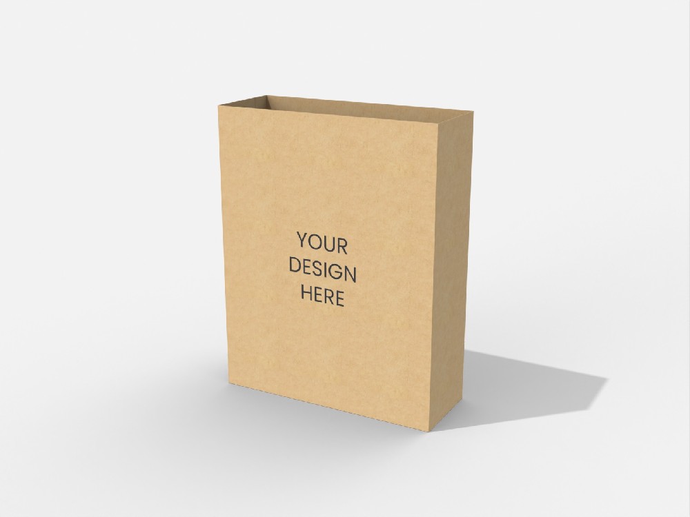 环保纸袋- 免提手袋设计结构图